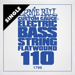 Ernie Ball Flatwound Bass Single 110