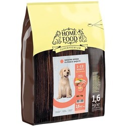 Home Food Healthy Skin and Coat Puppy Medium/Maxi 1.6 kg