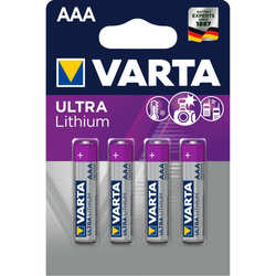 Varta Ultra Lithium 4xAAA