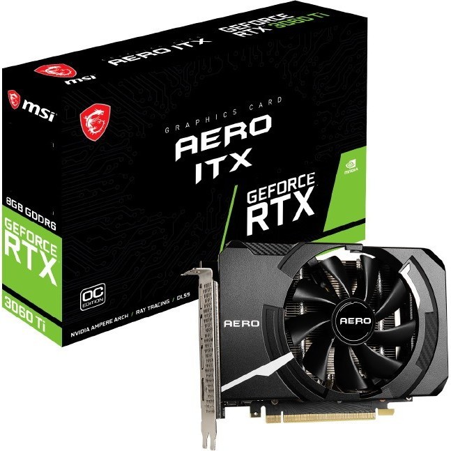 MSI GeForce RTX 3060 Ti AERO ITX 8G OC LHR