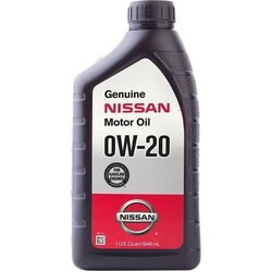 Nissan Synthetic Engine Oil 0W-20 1L