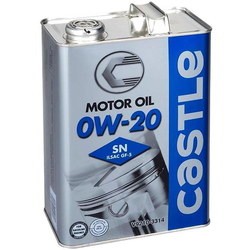 Castle Motor Oil 0W-20 SN 4L