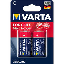 Varta LongLife Max Power 2xC