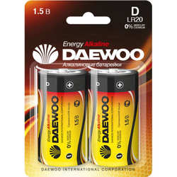 Daewoo Energy Alkaline 2xD