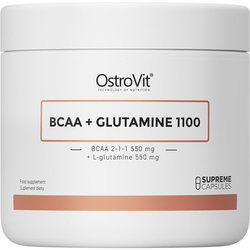 OstroVit BCAA plus Glutamine 1100 150 cap