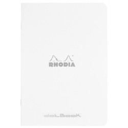 Rhodia Dots Side-Stapled A5 White