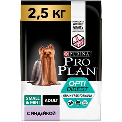 Pro Plan Small and Mini Adult Turkey 2.5 kg