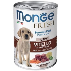 Monge Fresh Canned Puppy Veal/Vegetables 0.4 kg