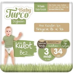 Baby Turco Pants Midi / 34 pcs