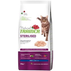 Trainer Adult Sterilised with White Fresh Meats 10 kg