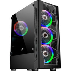 1stPlayer D4-4R1-BK Color LED
