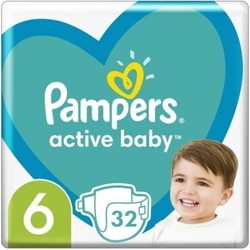 Pampers Active Baby 6 / 32 pcs