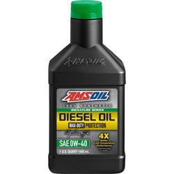 AMSoil Signature Series Max-Duty Synthetic Diesel Oil 0W-40 1L