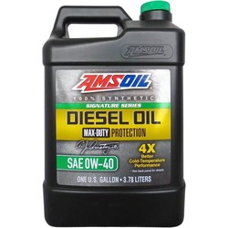 AMSoil Signature Series Max-Duty Synthetic Diesel Oil 0W-40 3.78L