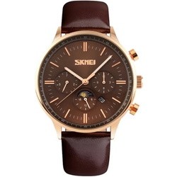 SKMEI 9117 Brown-Gold