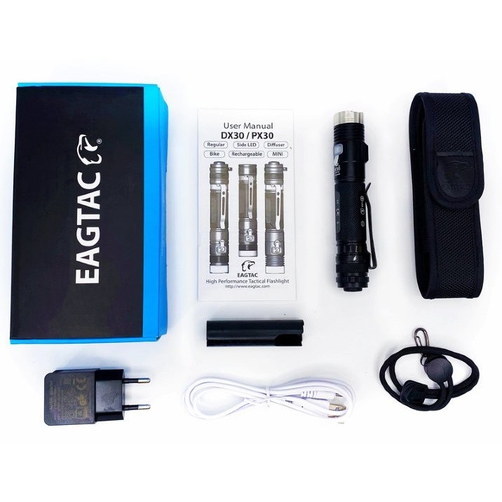 EagleTac DX30LC2-SR Color XP-L HI CW + XP-E2 Red