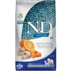 Farmina Ocean Adult Med/Max Cod/Pumkin/Orange 2.5 kg