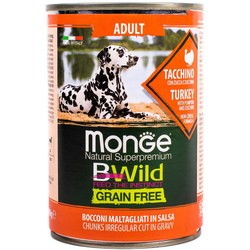 Monge BWild GF Canned Adult Turkey 0.4 kg