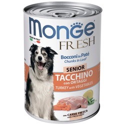 Monge Fresh Canned Senior Turkey/Vegetables 0.4 kg