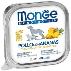 Monge Monoprotein Fruits Chicken/Pineapple 0.15 kg