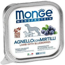 Monge Monoprotein Fruits Pate Lamb/Blueberry 0.15 kg