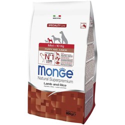 Monge Speciality Mini Puppy/Junior Lamb/Rice 0.8 kg