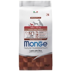 Monge Speciality Mini Puppy/Junior Lamb/Rice 2.5 kg