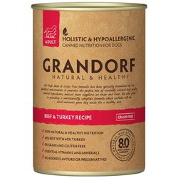 Grandorf Adult Canned with Beef/Turkey 0.4 kg
