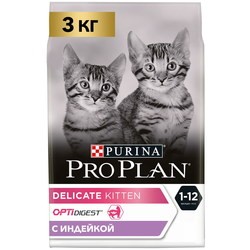 Pro Plan Kitten Delicate Turkey 3 kg