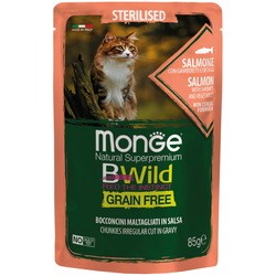 Monge Bwild Grain Free Bocconcini Salmone 0.08 kg