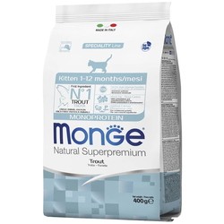 Monge Speciality Line Monoprotein Kitten Trout 0.4 kg