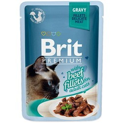 Brit Premium Pouch Beef Fillets 0.08 kg