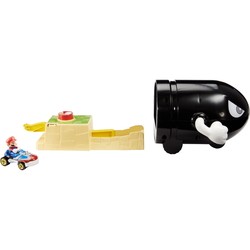 Hot Wheels Bullet Bill Launcher and Mario Kart Vehicle GKY54