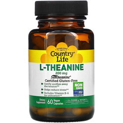 Country Life L-Theanine 200 mg