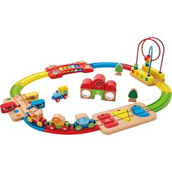 Hape Rainbow Puzzle Railway E3826