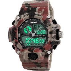 SKMEI 1029 Red Camouflage