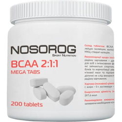 Nosorog BCAA 2:1:1 Mega Tabs 200 tab