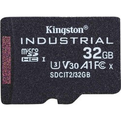 Kingston Industrial microSDHC + SD-adapter 32Gb