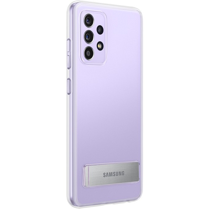 Samsung clear standing. Самсунг а 72 лиловый.