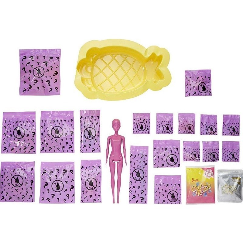 Barbie Color Reveal Foam Pineapple Scent GTN17