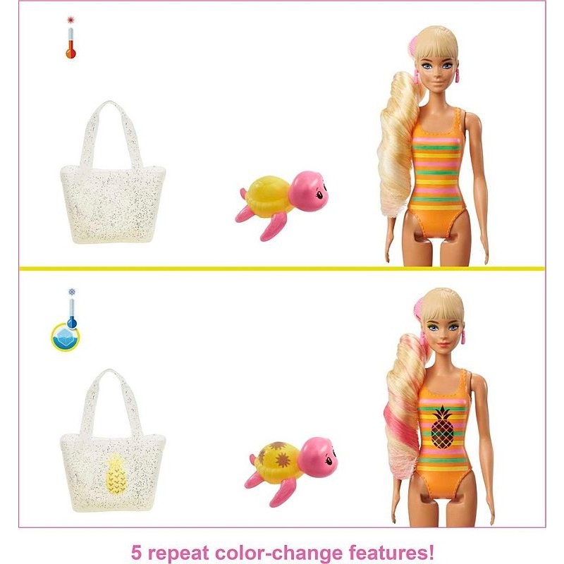 Barbie Color Reveal Foam Pineapple Scent GTN17