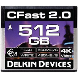 Delkin Devices Premium CFast 2.0 560 512Gb