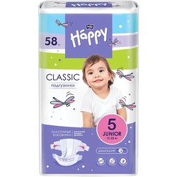 Bella Baby Happy Classic Diapers Junior 5 / 58 pcs