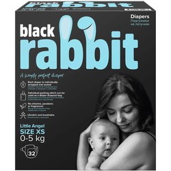 Black Rabbit Diapers XS