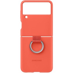 Samsung Silicone Cover with Ring for Galaxy Z Flip