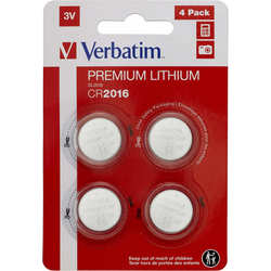 Verbatim Premium 4xCR2016