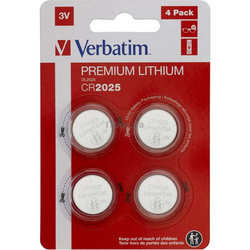 Verbatim Premium 4xCR2025