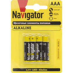 Navigator Alkaline 4xAAA