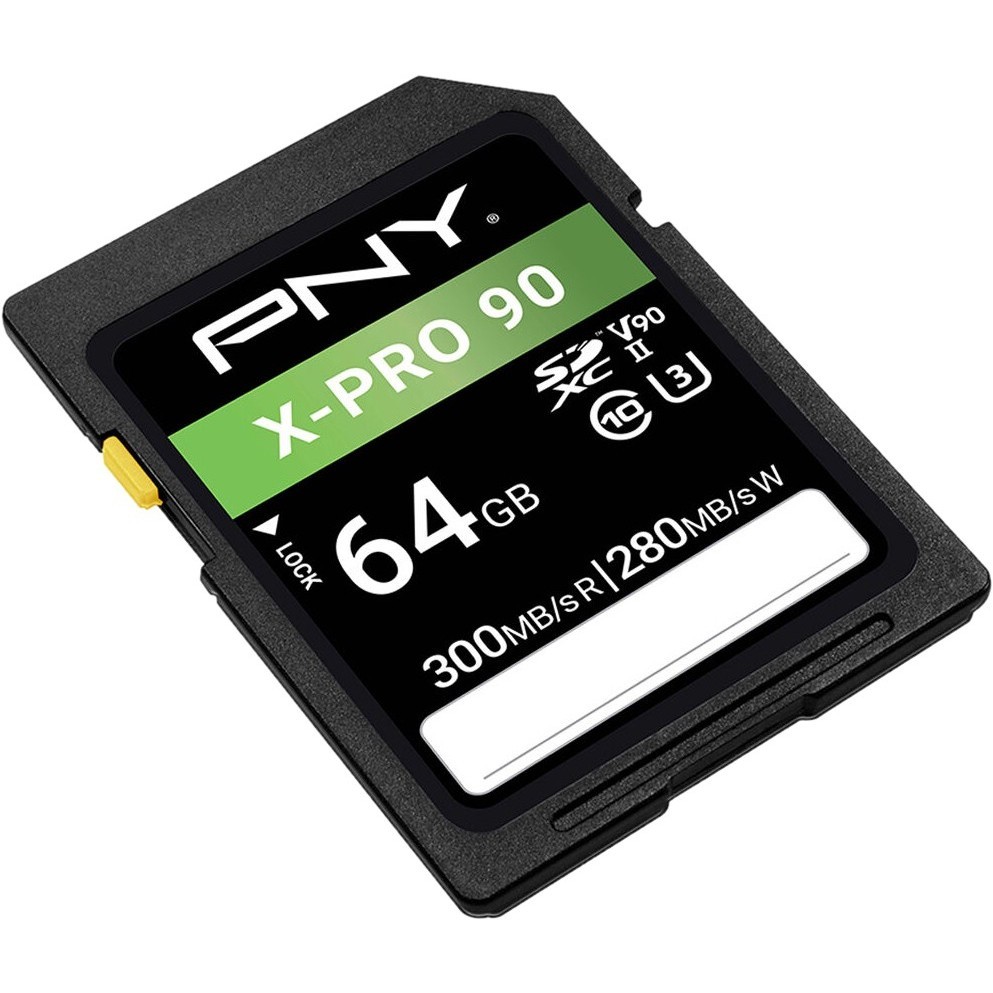 PNY X-PRO 90 Class 10 U3 V90 UHS-II SDXC