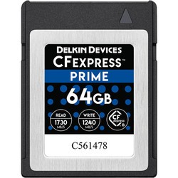 Delkin Devices PRIME CFexpress Type B 64Gb